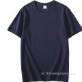 جودة عالية الجودة T-Shirt T-Shirt 100 ٪ COLATES العديد من الألوان مخصصة T-Shirt شعار طباعة الأسود t قميص جاهزة الأسهم